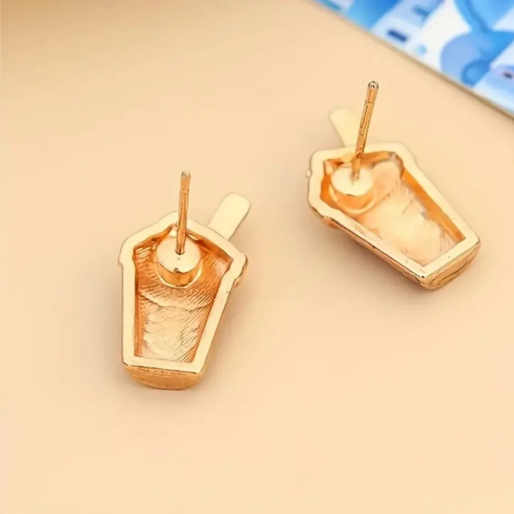 BOGO! Coffee Lover Earring studs - NEW Boutique - Picture 3 of 5